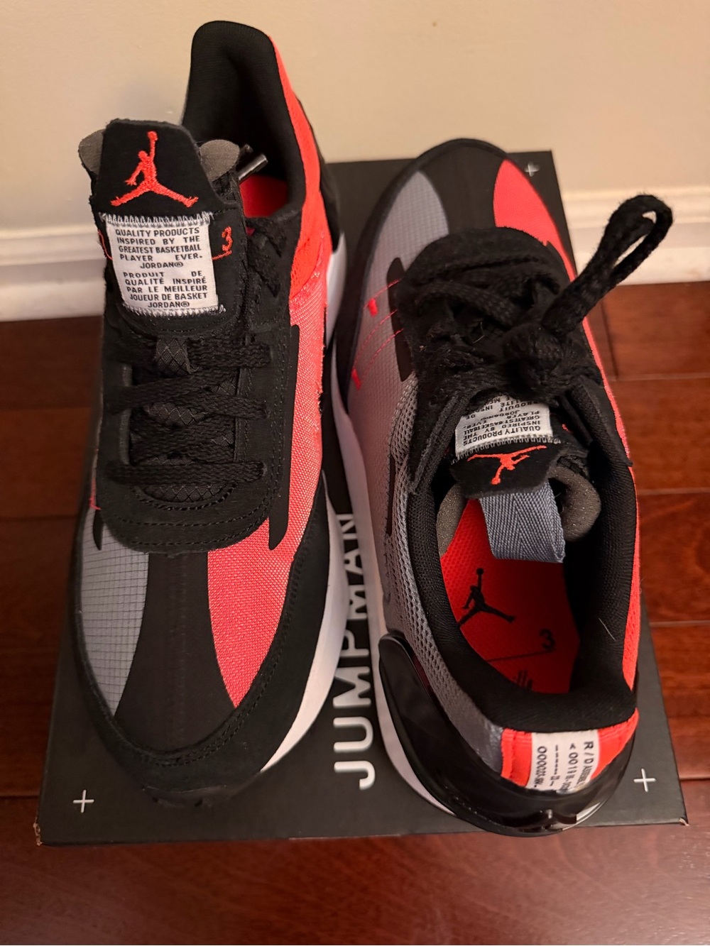 Jordan Granville Pro Cool Grey/Infrared 23 Men’s 9.5 NEW w/ Box - Picture 2 of 9